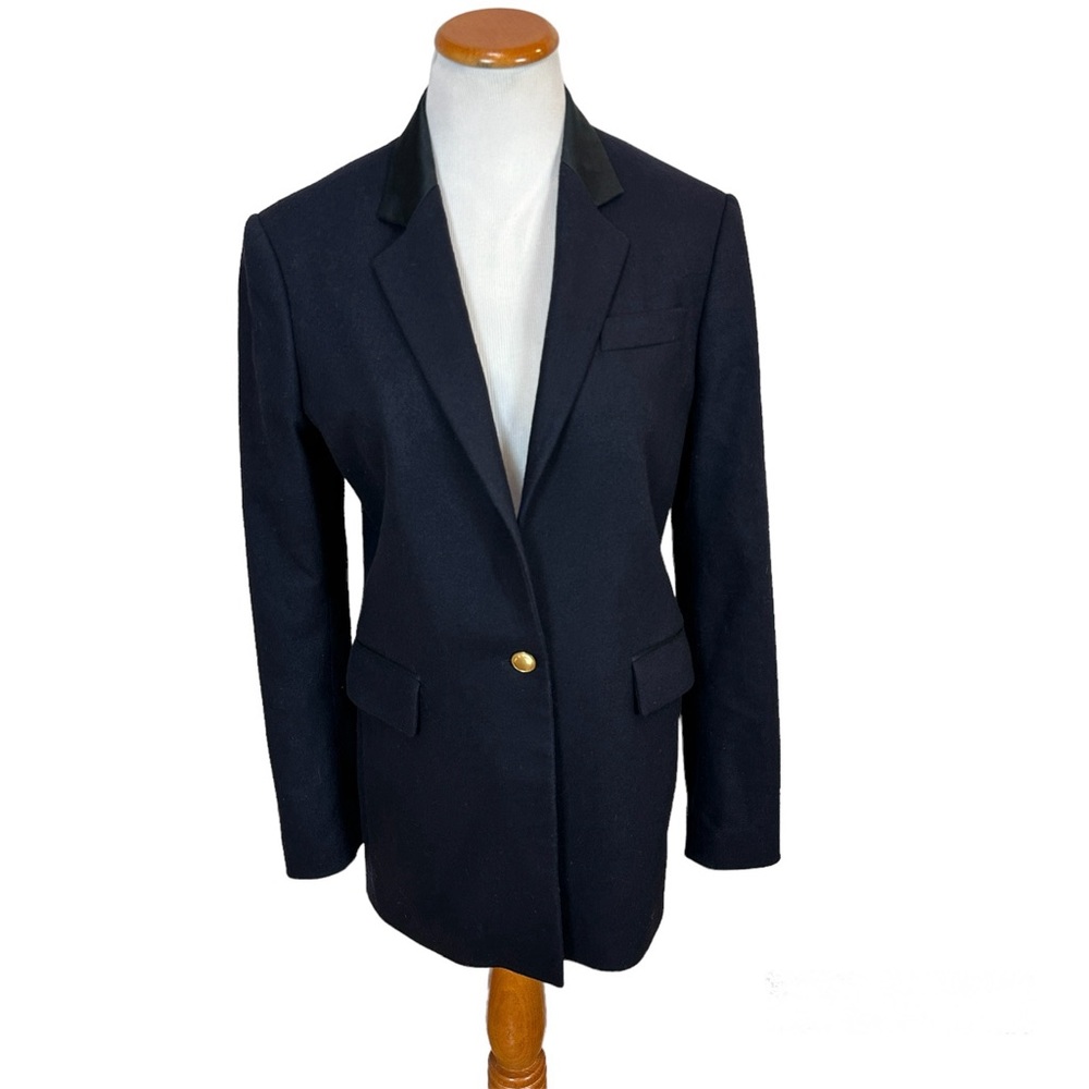 Rag & Bone Navy Blazer Two-toned with Black Detailing‎ Women’s Sz 8